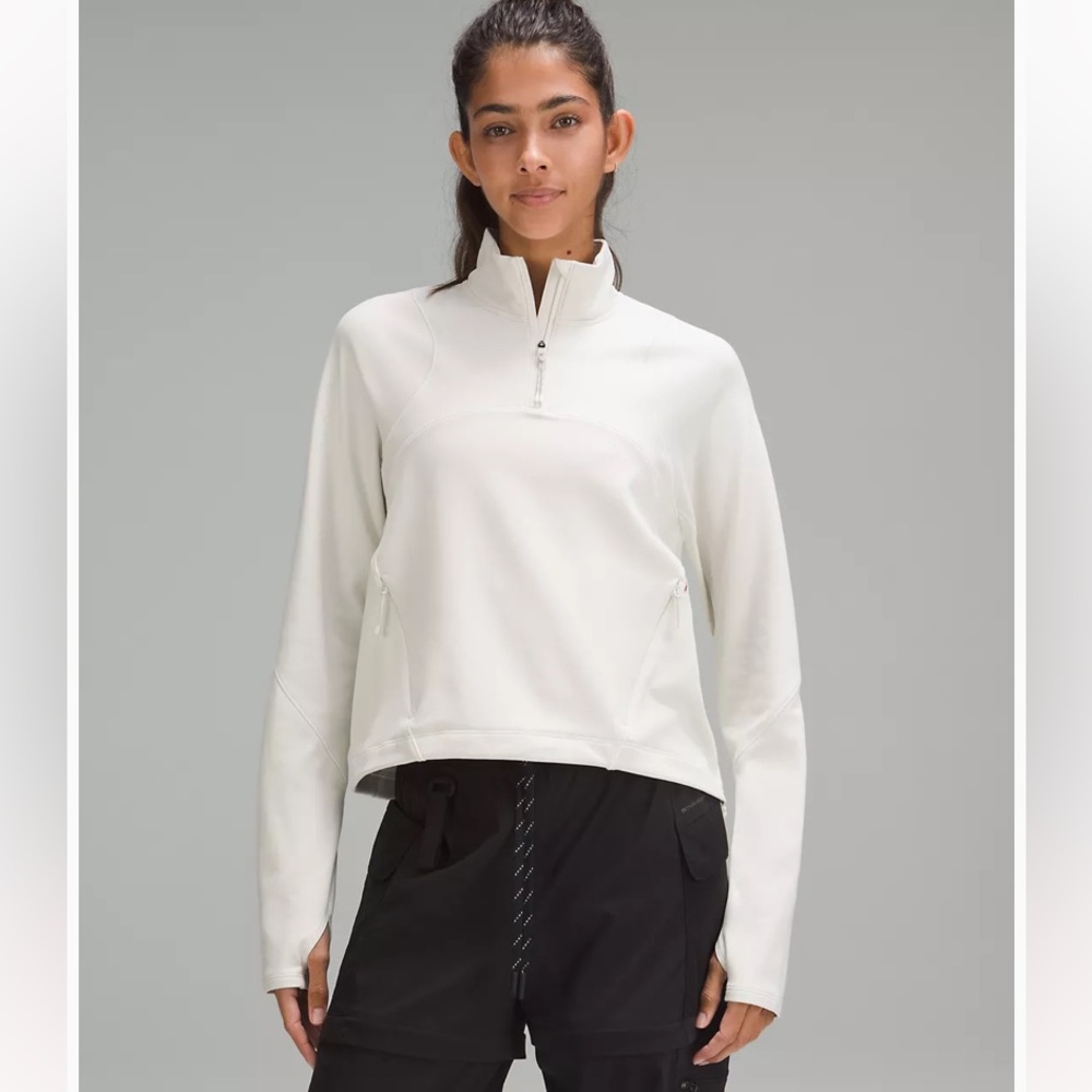 Lululemon Fleece Hiking 1/4 Zip Pullover
